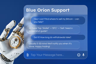 Crypto customer support and assistance provided professionally at Reefvale